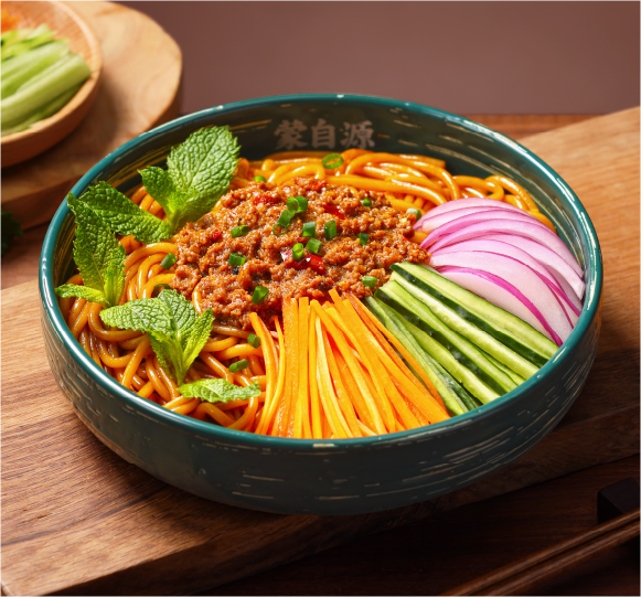 蒙自源牛肉酱拌米线