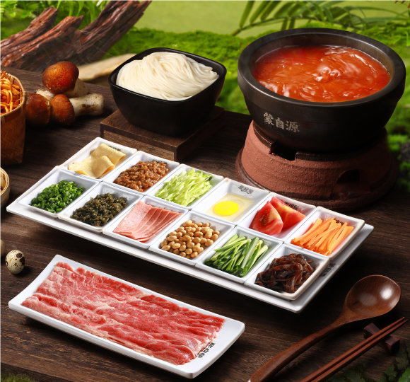 蒙自源番茄肥牛过桥米线